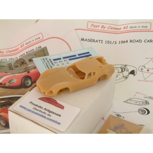 Kit Maserati 151 / 3 road car - stradale corsa 1964 - Resin Kit 1:43